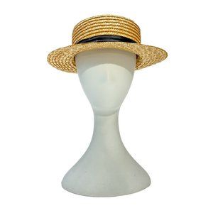 Straw Boater Summer Sun Hat